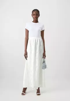 Длинная юбка VIHADA SKIRT VILA, белый