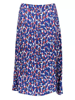 Длинная юбка Vila, цвет blau/wei