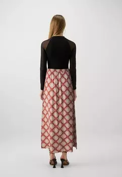 Длинная юбка VMEASY ANKLE SKIRT Vero Moda, пестрый розовый