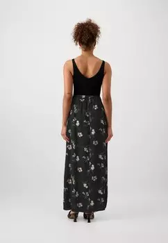 Длинная юбка Vmeasy Skirt Vero Moda, черная