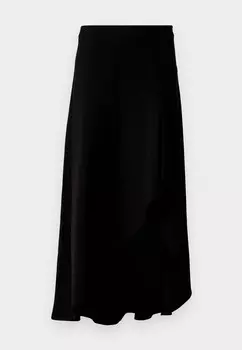Длинная юбка VMINA Vero Moda, черный
