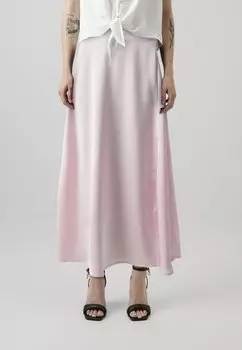 Длинная юбка Vmrita Calf Skirt Vero Moda, розовая