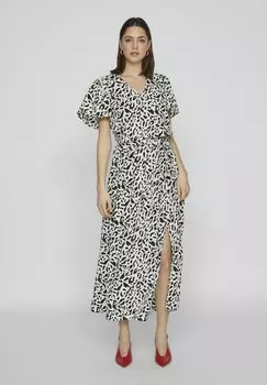 Длинная юбка Waist VILA, бежевый