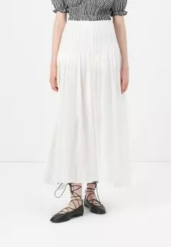 Длинная юбка Weekday, белый