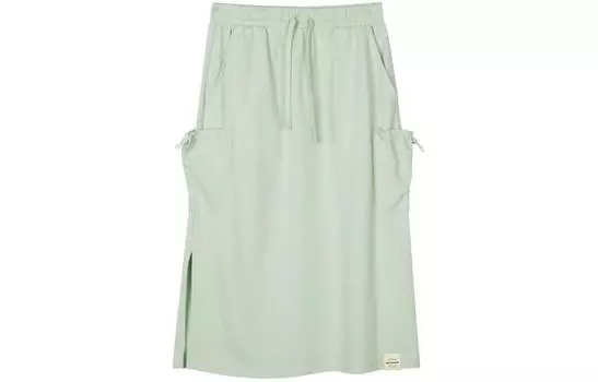 Длинная юбка женская повседневная цвета лилии Skechers, Lily Green/0215