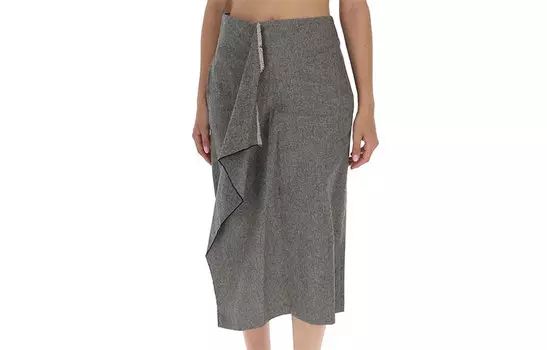 Длинная юбка женская повседневная серые ISABEL MARANT, серый