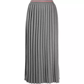 Длинная юбка женская повседневная серые THOM BROWNE, серый