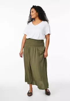 Длинная юбка Zizzi, зеленый