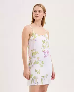 Длинная женская ночная рубашка Laurence Tavernier, белый