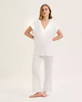 Длинная женская пижама Laurence Tavernier, цвет Natural