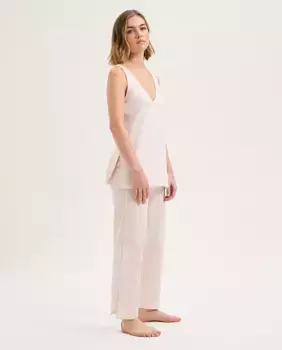 Длинная женская пижама Laurence Tavernier, розовый