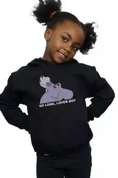 Длинное худи «Русалочка Урсула» Disney, черный