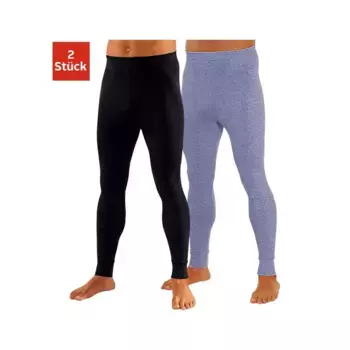 Длинное нижнее белье Clipper (2 шт.) из мягкого одинарного трикотажа, синий