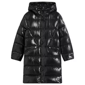 Длинное пальто Bellevue Moncler, черный