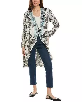 Длинное пальто Джонни Уос Райдера Johnny Was, цвет multi