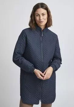 Длинное пальто Fransa FRESFIMO, цвет Dark Peacoat