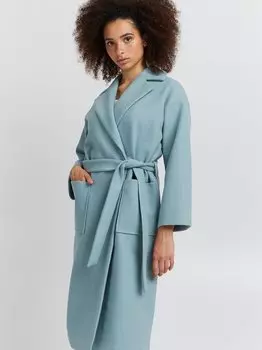 Длинное пальто ихджаннет Ichi, синий