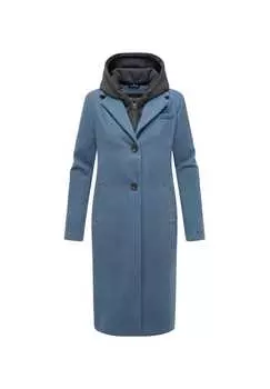 Длинное пальто печенье мечта 14 Navahoo, голубой