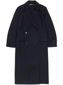 Длинное пальто пошитое на заказ Bimba y Lola, черный