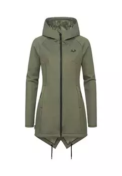 Длинное пальто Ragwear, оливковый