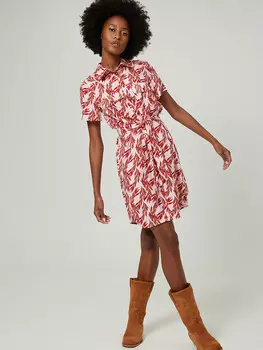 Длинное платье 4funkyflavours Funky So And So, розовый