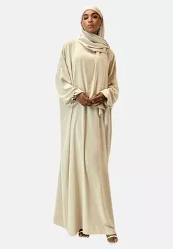 Длинное платье ABAYA Elara, бежевый