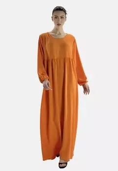 Длинное платье ABAYA Elara, оранжевый