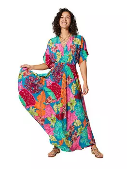 Длинное платье Aller Simplement, красочный