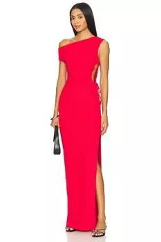 Длинное платье Amber Superdown, red
