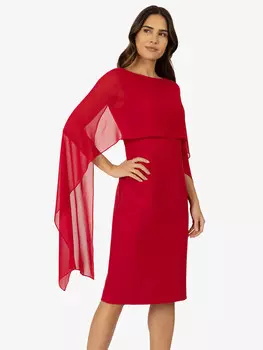 Длинное платье APART, красный