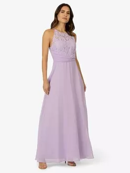 Длинное платье APART, сиреневый