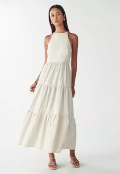 Длинное платье AQUILA WILLA, слоновая кость