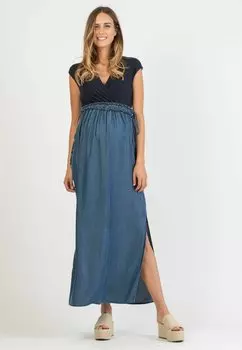 Длинное платье Attesa Maternity