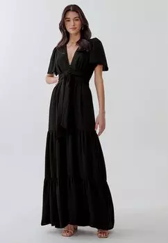 Длинное платье Auora TUSSAH, черное