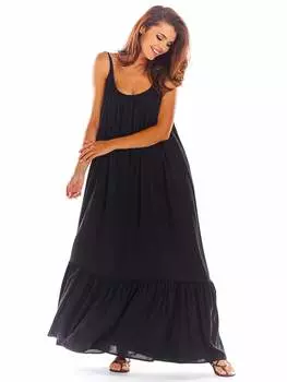 Длинное платье Awama, черный