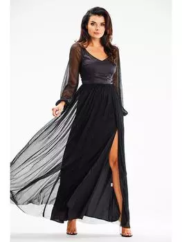 Длинное платье Awama, черный