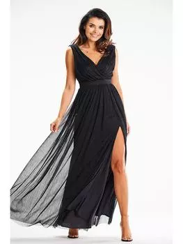 Длинное платье Awama, черный