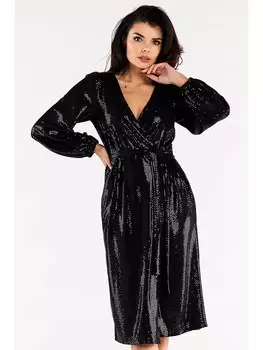 Длинное платье Awama, черный