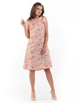 Длинное платье Awama, цвет rosa/bunt