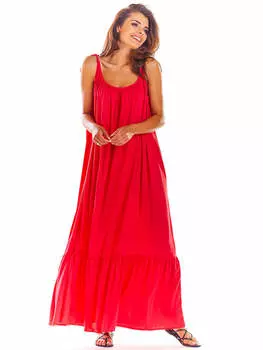 Длинное платье Awama, фуксия