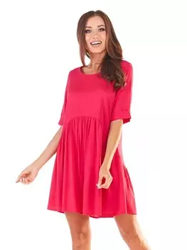 Длинное платье Awama, фуксия