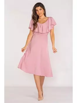 Длинное платье Awama, розовый