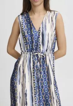 Длинное платье b.young, синий Ipoli