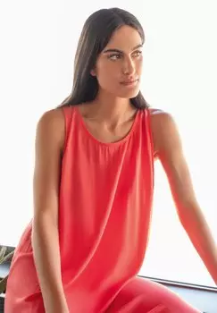 Длинное платье BACK TO EARTH Blue Seven, коралл