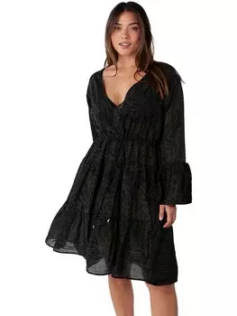 Длинное платье Barts Pacificon, черный