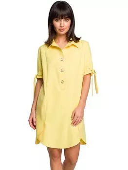 Длинное платье Be Wear, желтый