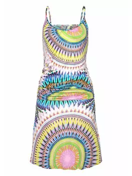 Длинное платье Beach Time Strand, цвет multicolor-bedruckt