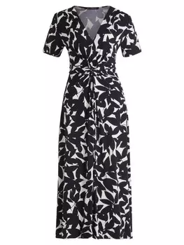 Длинное платье Betty Barclay, цвет dunkelblau/wei