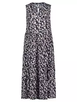 Длинное платье BETTY & CO, цвет black/nature