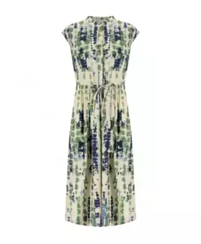 Длинное платье без рукавов Woolrich, мультиколор